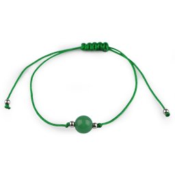 Náramek shamballa minerální korálek, barva 5 avanturín