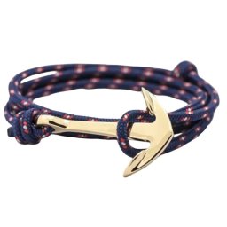 Gaira® Náramek Kotva 3071, Barva fialová