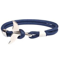 Gaira® Náramek Stříbrná ploutev 3221, Barva modrá