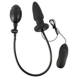 You2Toys - nafukovac anln vibrtor s roztaenm - ern