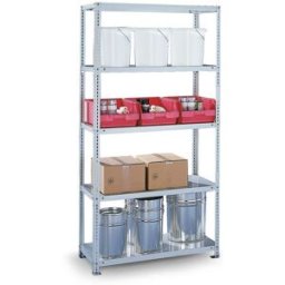 META Policový regál FIX, 230 kg, 2000 x 1000 x 600 mm, základní regál