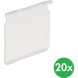 Schoeller Allibert Dělící přepážky pro regálové boxy MAX, šířka 115 mm, 20 ks