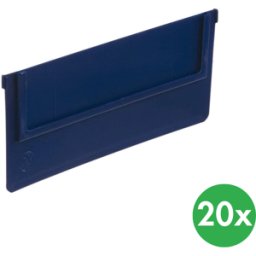 Schoeller Allibert Dělící přepážky pro regálové přepravky MAX, šířka 188 mm, 20 ks