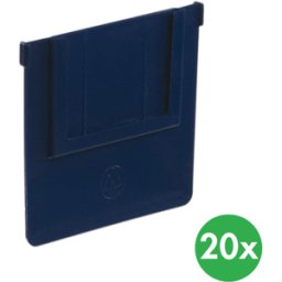 Schoeller Allibert Dělící přepážky pro regálové přepravky MAX, šířka 94 mm, 20 ks