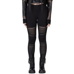 kalhoty dámské (legíny) KILLSTAR - Clara's Trap - Black - KSRA010755