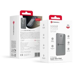 Forcell F-Energy Super Slim F5k8 MagSafe PD3.0 QC4.0 15W 5000mAh - grey