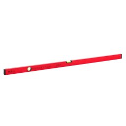 STALCO Hliníková vodováha 120 cm červená PERFECT S-65122