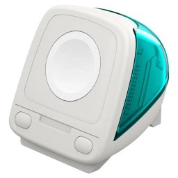 SPIGEN Classic C1 Apple Watch Stand - retro stojanek ve stylu iMac G3 - Bondi Blue