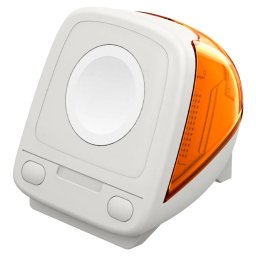 SPIGEN Classic C1 Apple Watch Stand - retro stojanek ve stylu iMac G3 - Tangerine