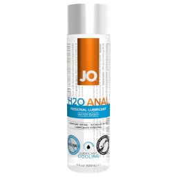 System JO - H2O Anal Cool - lubrikant na vodn bzi s chladivm inkem pro anln pouit (120 ml)