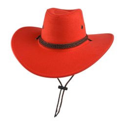 Gaira® Klobouk Western 70331, Barva červená