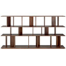 Ethnicraft designové knihovny Irregular Rack (37 x 224 cm)