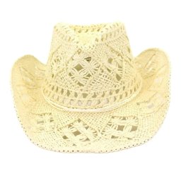 Gaira® Klobouk Cowgirl 74830, Barva krémová