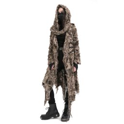 kabát dámský (přehoz) DEVIL FASHION - Brown Gothic - CT244