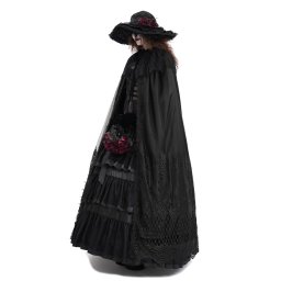 kabát dámský (přehoz) DEVIL FASHION - Dark Grained - CA04501