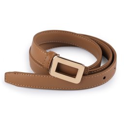 Dámský pásek šíře 13 mm, 18 mm, barva 9 (1,8x115cm) béžová velbloudí