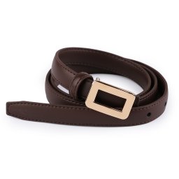 Dámský pásek šíře 13 mm, 18 mm, barva 10 (1,8 x105 cm) hnědá