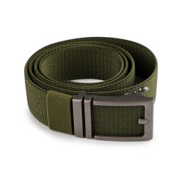 Pánský pásek šíře 3,5 cm, barva 3 zelená khaki