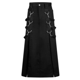 kilt pánský BLACK PISTOL - Denim - Black - Z-2-23-001-00