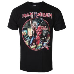 tričko pánské Iron Maiden - Paradise Club Circle - ROCK OFF - IMTEE214MB