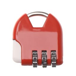 Gaira® Visací kódový zámek Z415, Barva červená