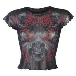 tričko dámské (top) AFFLICTION - BLOODLETTER - NUDE MULTI - AW28448-NDMU