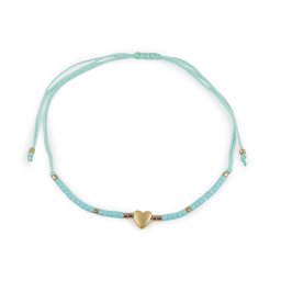 Náramek shamballa, barva 8 mint