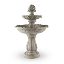 Blumfeldt Vogelsbrunn solární fontána 60x90 cm 3W s akumulátorem, betonový vzhled