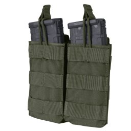 S.T. CONDOR sumka MOLLE dvojitá na zásobníky 2xM4 otevřená RANGER GREEN