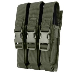 S.T. CONDOR sumka MOLLE trojitá na zásobníky MP5 RANGER GREEN
