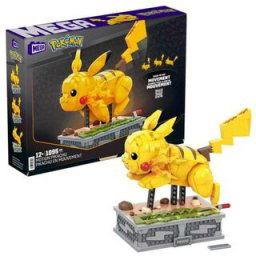 Mattel HGC23 MEGA CONSTRUX Sběratelský Pokémon Pikachu