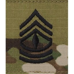 Nášivka hodnosti First Sergeant E-8 velcro OCP®