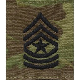 Nášivka hodnosti Sergeant Major E-9 velcro OCP®