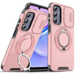 Camslide Stand obal, Samsung Galaxy A14, růžový