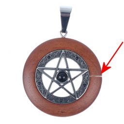 obojek ETNOX - Pentacle - POŠKOZENÉ - MY1212