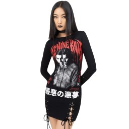 šaty dámské KILLSTAR x ICE NINE KILLS - Your Worst Nightmare - Black - KSRA013108