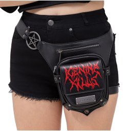 kapsa stehenní (taška/ledvinka) KILLSTAR x ICE NINE KILLS - Psychos Only - Black - KSRA013110