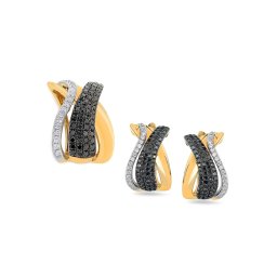 Briliantová souprava s černými diamanty z kolekce Dubai 1,720 ct IZBR081S