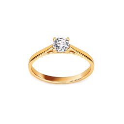 Prsten Sam s lab-grown diamantem, žluté zlato ALLG009P