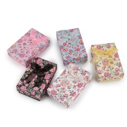 Krabička na šperky 5x8 cm, barva mix