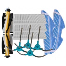 10ks Sada HEPA filtrů, kartáčů a mopů pro SENCOR SRV4250, 6250, 8250, 9250