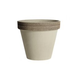 Degrea Keramický květináč 31 cm Standard Vulcano, šedý 5581SE