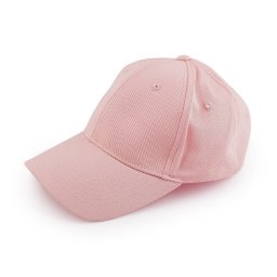 Bavlněná kšiltovka unisex vhodná k dozdobení, barva 20 pudrová