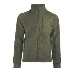 Mikina BEARFORCE COLD WEATHER fleece ZELENÁ vel. L