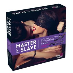 Master & Slave - sada na bondage hry - lila/ern