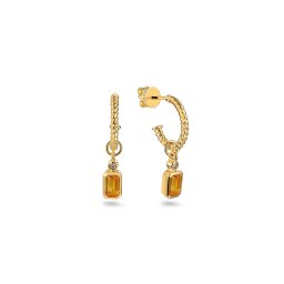 Jemné citrínové náušnice 0,67 ct Claire, žluté zlato IZBR1240CN