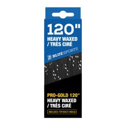 Tkaničky do bruslí Blue Sports PRO GOLD – HEAVY WAXED HOCKEY LACES 130 palců = 330cm