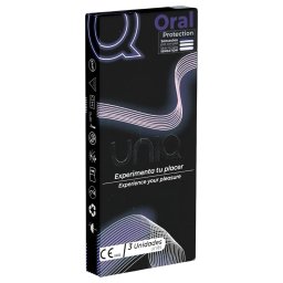 Uniq - orln kondom bez latexu - 3 ks
