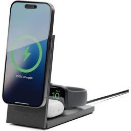 Native Union Rise 3v1 Qi2 (MagSafe) bezdrátová nabíječka s adaptéry černá