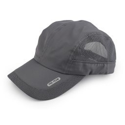 Letní kšiltovka unisex rychleschnoucí, barva 7 šedá
